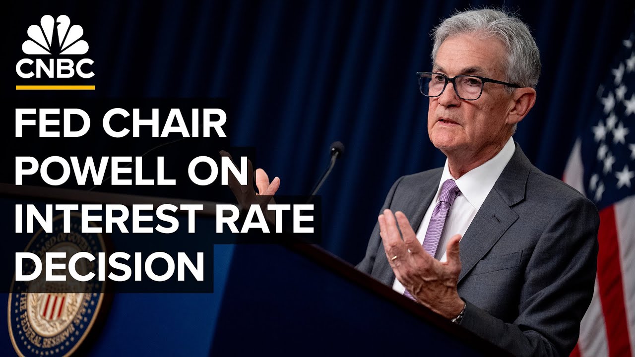 Federal Reserve Chair Powell speaks after Fed lowers interest rates by half point — 9/18/2024