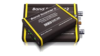 BandScanner 2- FM Modulation & RDS Analyzer with built-in GPS receiver for signal coverage survey