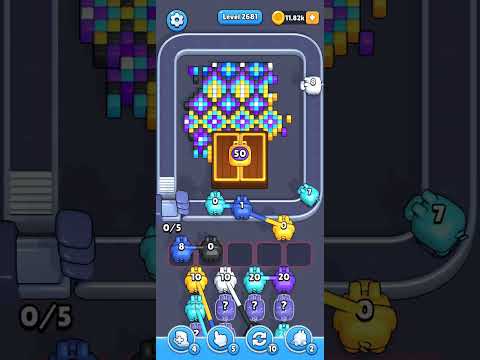 Pixel Flow Level 2681 Walkthrough
