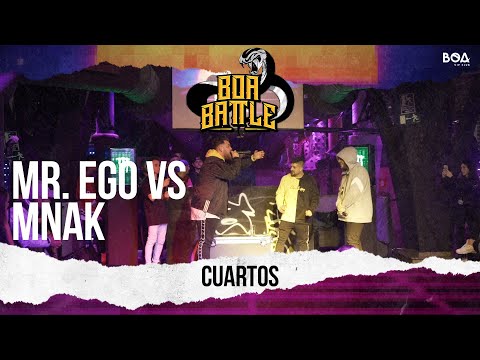 MR. EGO VS MNAK | CUARTOS | BOABATTLE Cap 0