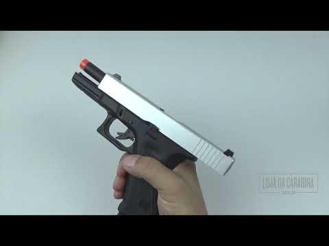 Pistola Airsoft Glock G17 GBB Blowback