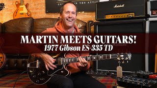 Video thumbnail for Martin Meets Guitars! | 1977 Gibson ES 335 in Wine Red | Guitars In The Attic by Guitars In The Attic