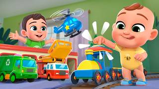 Download lagu Can I Push The Button? | Vehicle Songs  More Lalafun Nursery Rhymes mp3