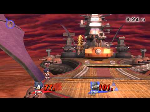 Q8con Smash 4 Demna (Sheik) vs Zash (Sonic) Semis
