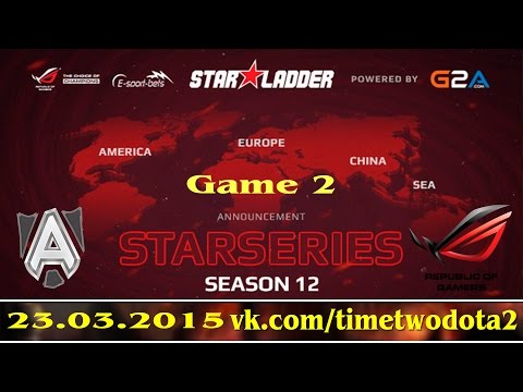 Alliance vs ASUS.Polar #2 (bo3) (Ru) | SLTV Season 12 EU Group D  (23.03.2015)