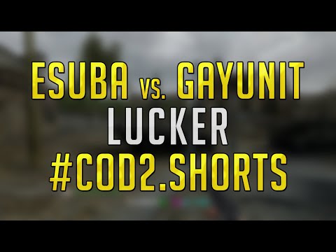 CoD2 | eSuba vs. GayUnit [luckeR]