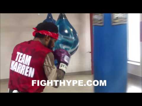 RAU'SHEE WARREN LETS HANDS GO; PUTS SPEED AND ACCURACY ON DISPLAY AHEAD OF ZHAKIYANOV CLASH