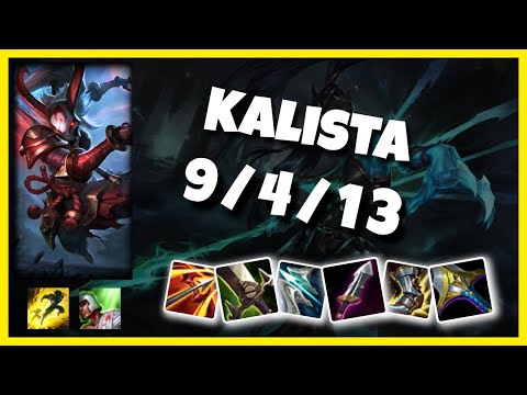 Kalista 10.25 Gameplay Challenger Replay Bot Lane - S11 (9/4/13) - KOREAN