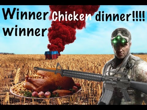 OMG most bizarre lucky chicken dinner ever!!!! (PUBG)