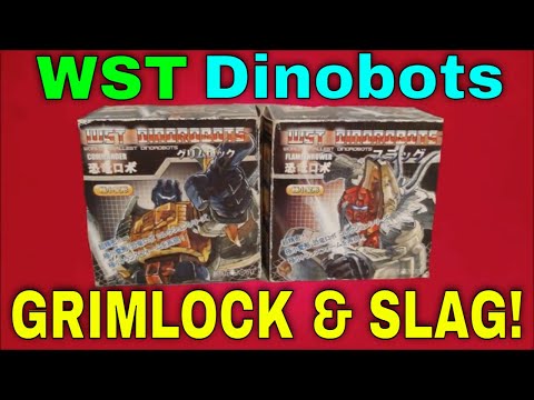 WST Dinobots (Grimlock and Slag) - GotBot True Review NUMBER 908