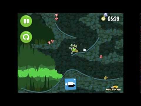 Bad Piggies Ground Hog Day 1-V Bonus Level Walkthrough 3 Star