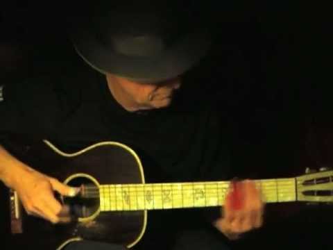 Lonesome Delta Blues - Acoustic Slide on a Stella Guitar