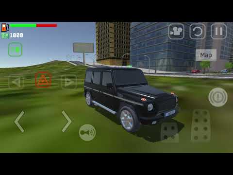 Mercedes Benz G63 AMG Driving Simulator - City Car Driving - Android Simulator Gameplay