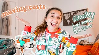 COST OF MOVING ACROSS THE COUNTRY // exactly how much I spent on my cross country road trip & moving