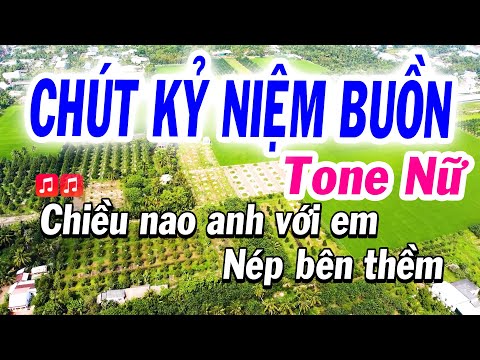Karaoke Chút Kỷ Niệm Buồn Cha Cha ( Tone Nữ ) nhạc sống Tuyết Nhi