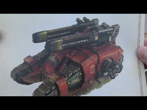 Legion Sicaran Omega Tank - Unboxing & First Look (WH40K & HH)