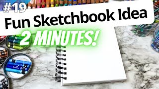 🎨 Quick 2 minute Sketchbook Warmups | CASTLES 🏰