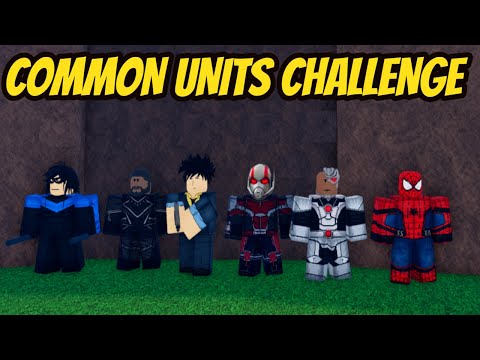 Common units Challenge - Ultimate Tower Defense