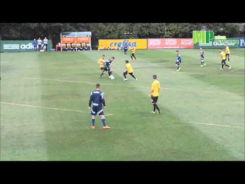 Fellype Gabriel mostra qualidade em jogo treino do verdão