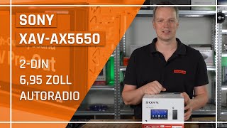 Sony XAV-AX5650 Autoradio - Produktvorstellung 2-DIN CarPlay AndroidAuto Einbauset