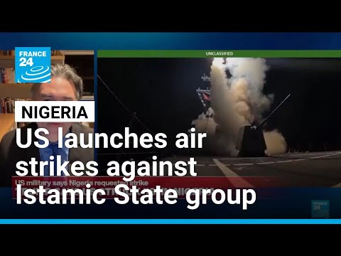 US launches air strikes against Islamic State militants in Nigeria • FRANCE 24 English