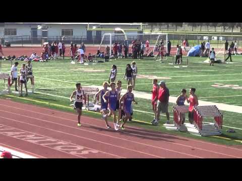 VarB 800m vs Marina - 4-14-16 - Los Alamitos Boys