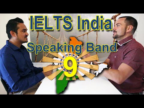 印度雅思口語 Band 9 - 滿分！帶字幕 (IELTS India Band 9 Speaking - Perfect Score! with Subtitles)