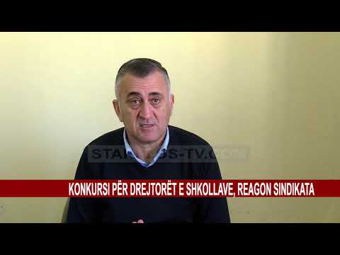 KONKURSI PËR DREJTORËT E SHKOLLAVE, REAGON SINDIKATA