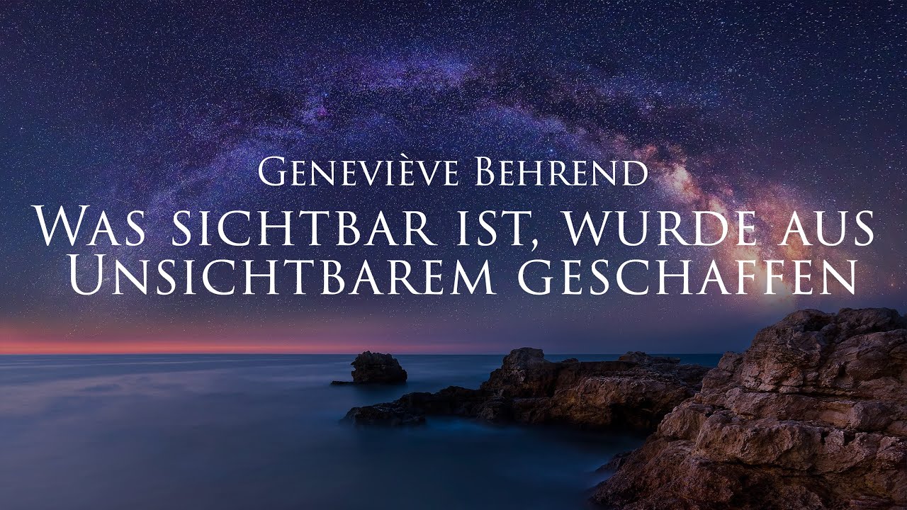 Wie Du Deine Wunschvorstellung in eine materielle Realität verwandelst - Geneviève Behrend