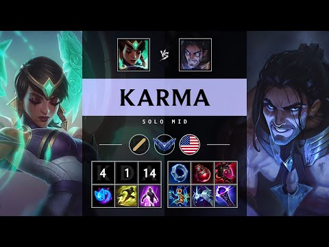 Karma Mid vs Sylas - NA Diamond Patch 25.21