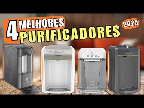 TOP 4 melhor purificador de água 2025! Qual o melhor purificador de água gelada? Qual comprar?