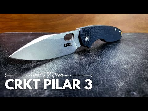 CRKT Pilar 3 with D2 Steel is a Workhorse of an EDC Knife