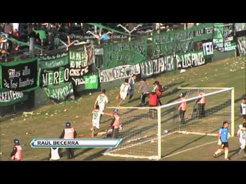 Gol de Raúl Becerra. Nueva Chicago 1 Almirante 0. Fecha 35. Torneo Final 2013. FPT