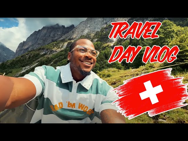 Travel vlog - SWITZERLAND IS UNREAL 🤯 | travel vlog | chalet tour | mountain sledding | cave walk & more