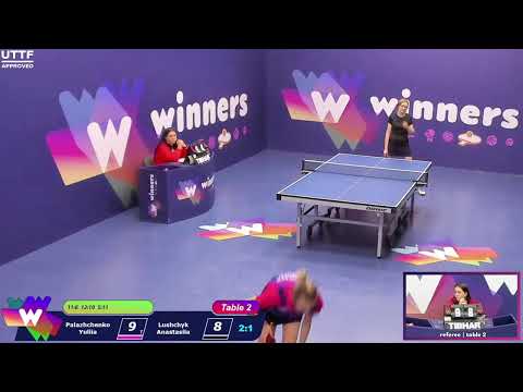 Winners League  17.09.21 Palazhchenko Yuliia - Lushchyk Anastasiia 19:00