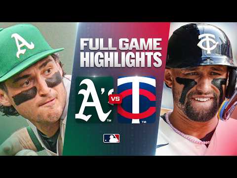 미네소타 VS 애슬레틱스 2:0 MLB 하이라이트