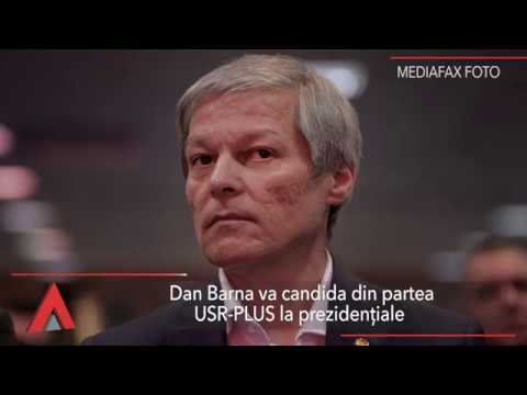 Stiri Mediafax 19 Iulie - Dan Barna, candidat la prezidențiale