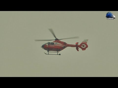 Elicopter SMURD Airbus-Eurocopter EC 135 Helicopter in Oradea [Winter Edition] - 09 January 2017