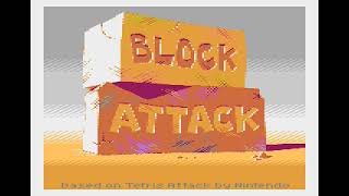 ATARI XL / XE += BLOCK ATTACK =+ NEW GAME 2023
