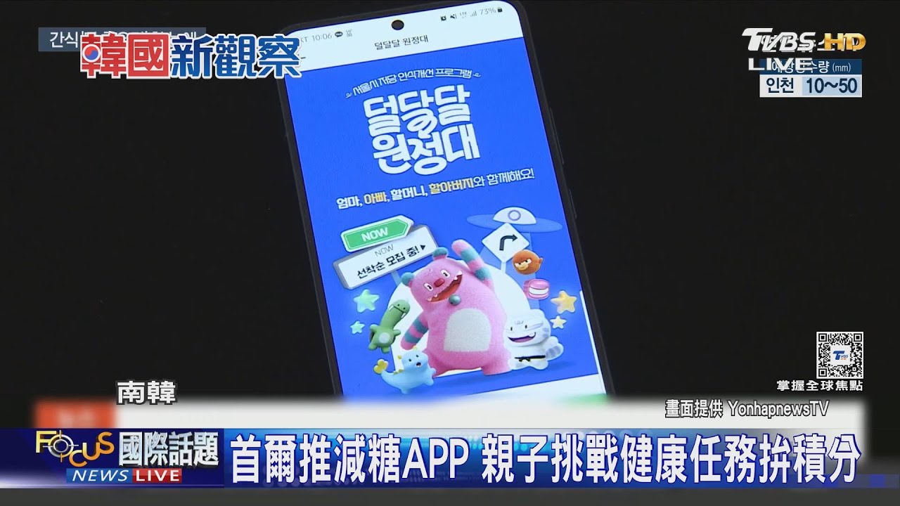 首爾小學生肥胖率暴增!減糖APP任務拚健康積點換禮券