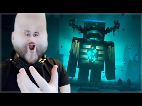 Reacting to INSANE Warden Fight Minecraft Animation (Alex & Steve)