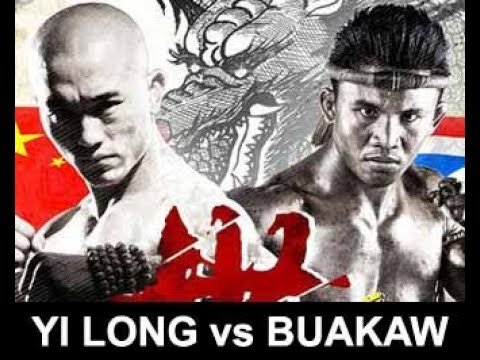 Shaolin Monk Kung Fu VS Muay Thai; Yi Long VS Buakaw  Full Fight