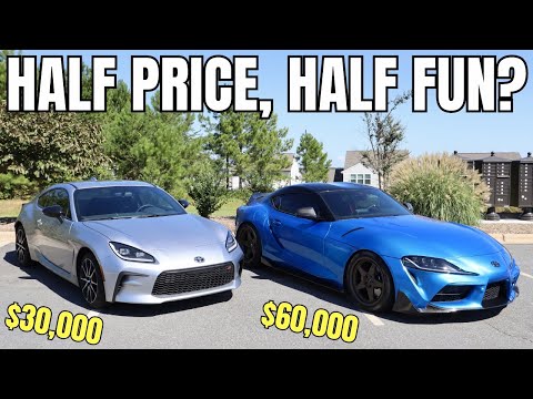 Toyota GR86 VS Toyota GR Supra | Is the Baby Supra Any Fun?