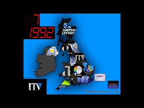 Timeline of ITV Regions by Logo (REMAKE) (September 1955-November 2017)