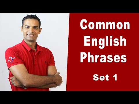 Learn these Daily English Phrases for common use and Improve English Speaking by Muhammad Akmal Video