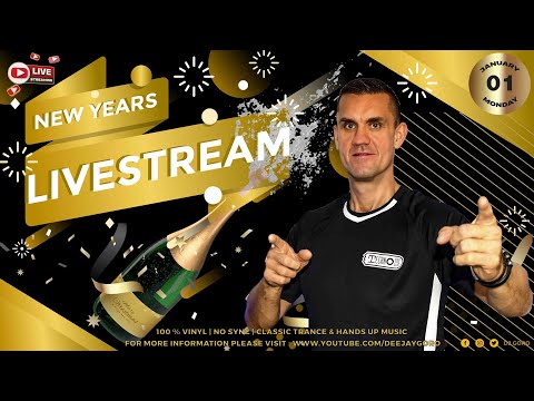 HAPPY NEW YEAR LIVESTREAM ★ CLASSIC TRANCE ★ HANDS UP ★ MIXED BY DJ GORO
