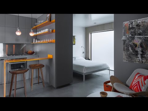 Tiny Apartment In Venice Beach Los Angeles | Micro Studio Apartment Tour | Never Say Too Small