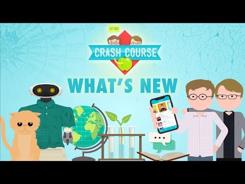 クラッシュコースの新機能 (What's new with Crash Course)