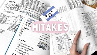 Making Mistakes & How To Fix Them! (Planners & Journals)
