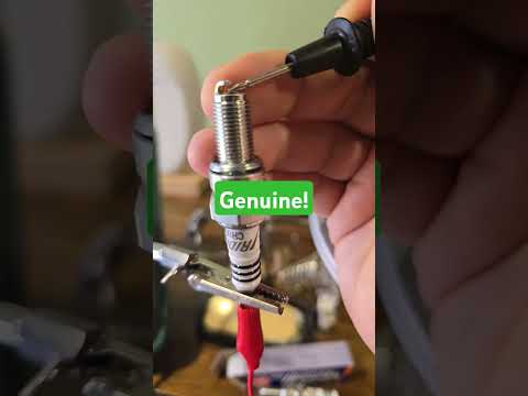 Super Meteor 650 CR8EIX Spark or how to check NGK Spark plugs for fake or genuine. #ngk, #sparkplugs